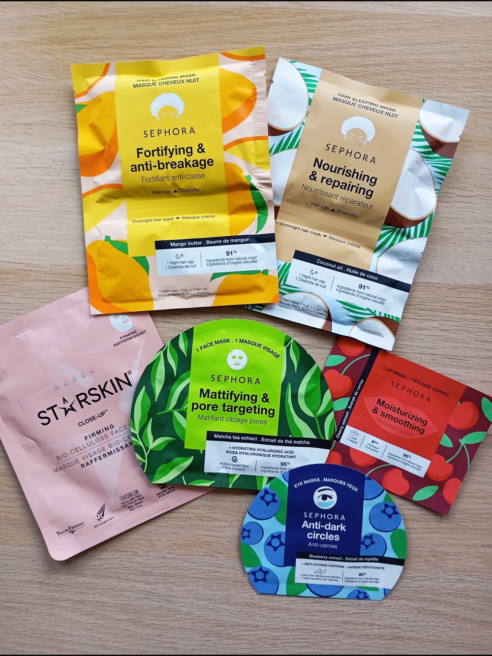 Sephora and Starskin Beauty masks